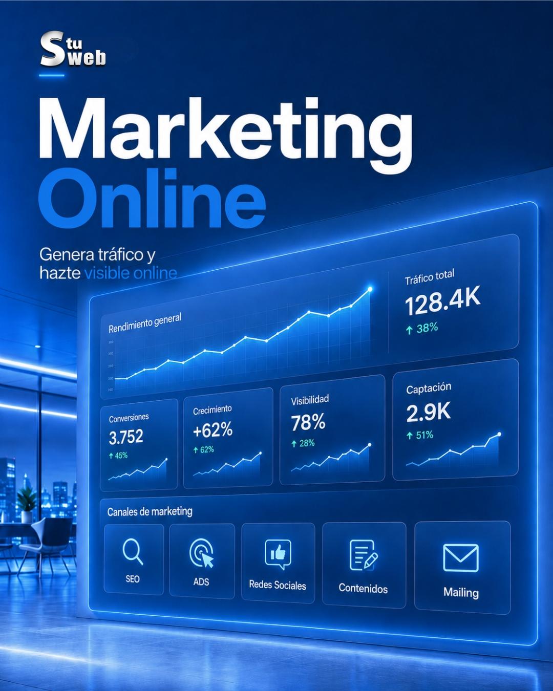 Marketing online para ganar presencia